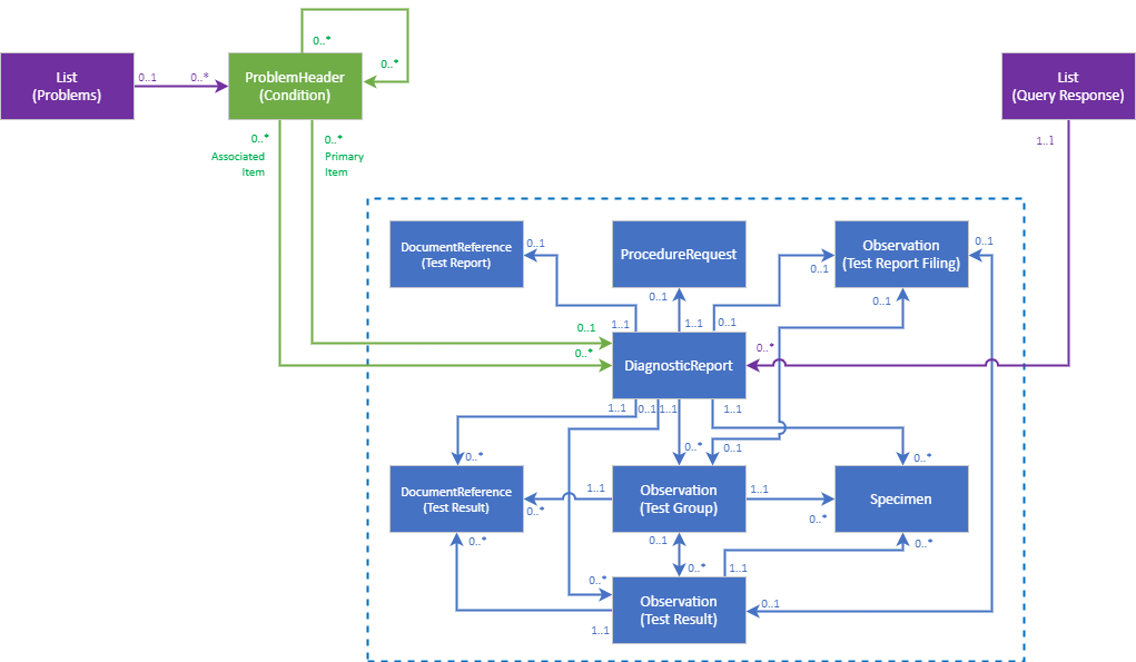 Investigation Returned FHIR profiles